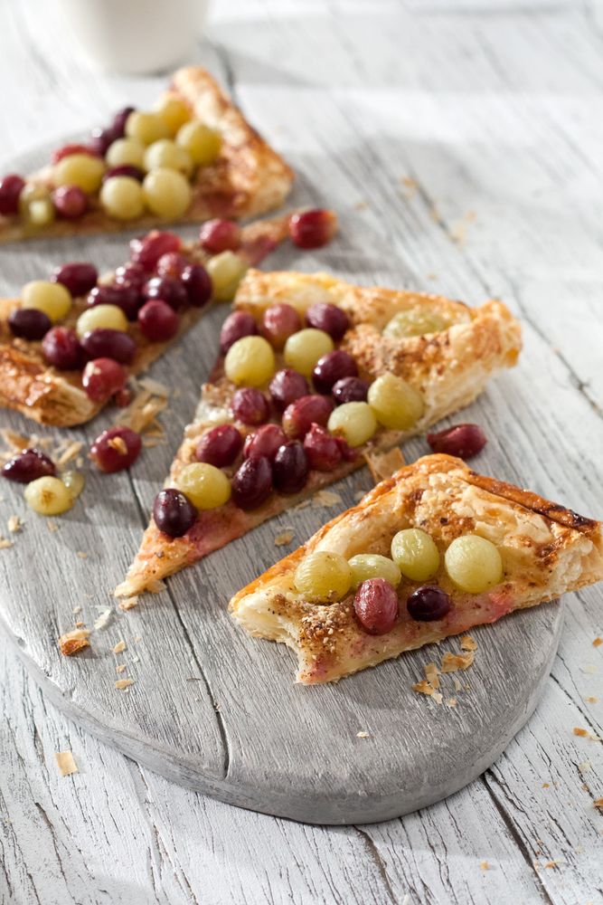 Rezeptbild: Trauben-Tarte