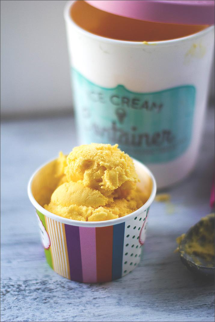Rezeptbild: Mango-Frozen-Yogurt
