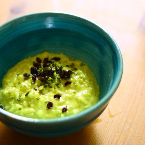 Rezeptbild: Safran-Milchreis