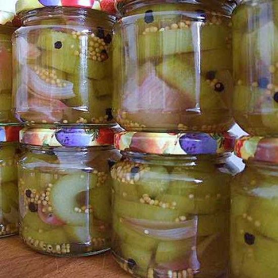 Rezeptbild: Senfgurken
