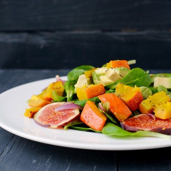 Rezeptbild: Herbst-/Wintersalat