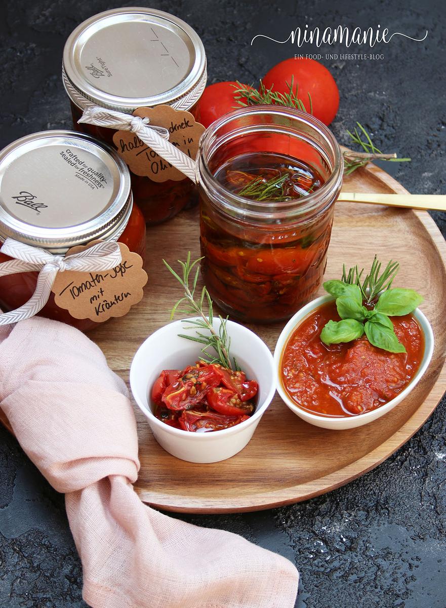 Rezeptbild: Tomaten im Glas