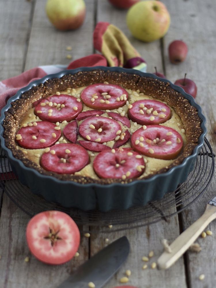 Rezeptbild: APFELTARTE MIT FRANGIPANE