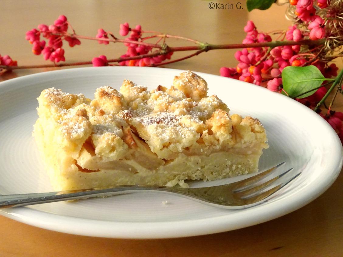 Rezeptbild: Apfel-Rahm-Kuchen