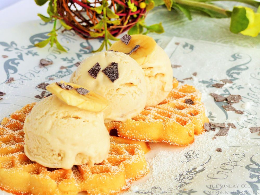Rezeptbild: Bananen Eiscreme