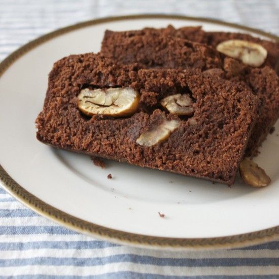 Rezeptbild: Oma Peppers Schokoladenkuchen mit Maronen