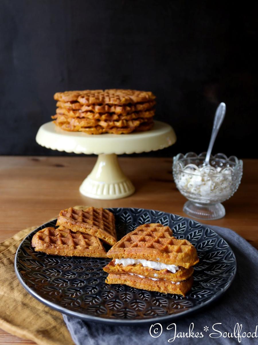 Rezeptbild: Süßkartoffel-Waffeln