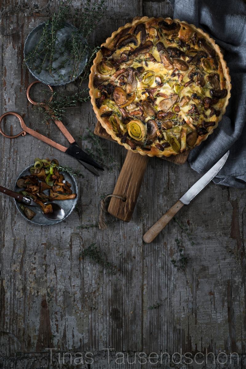 Rezeptbild: Pilz Tarte