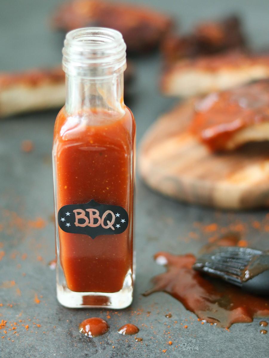 Rezeptbild: Fruchtige BBQ Sauce mit dunklem Bier