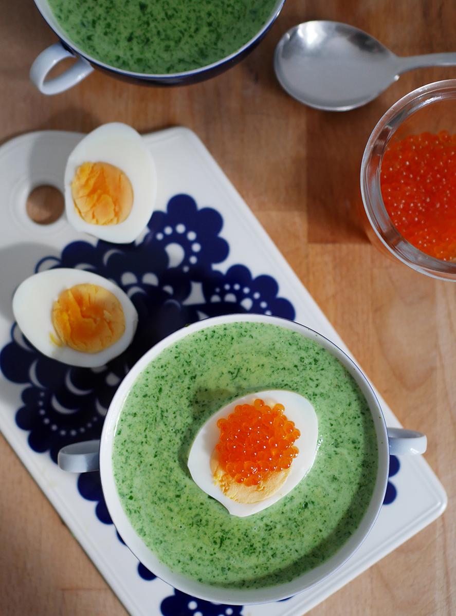Rezeptbild: Spinatsuppe