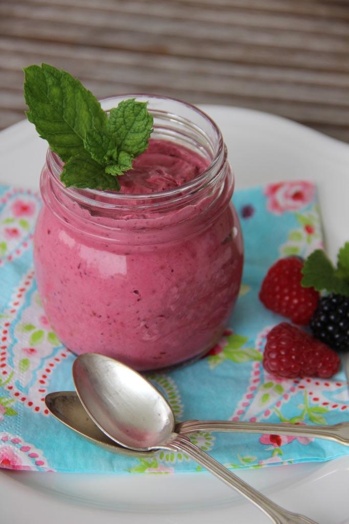 Rezeptbild: Frozen Berry Yogurt