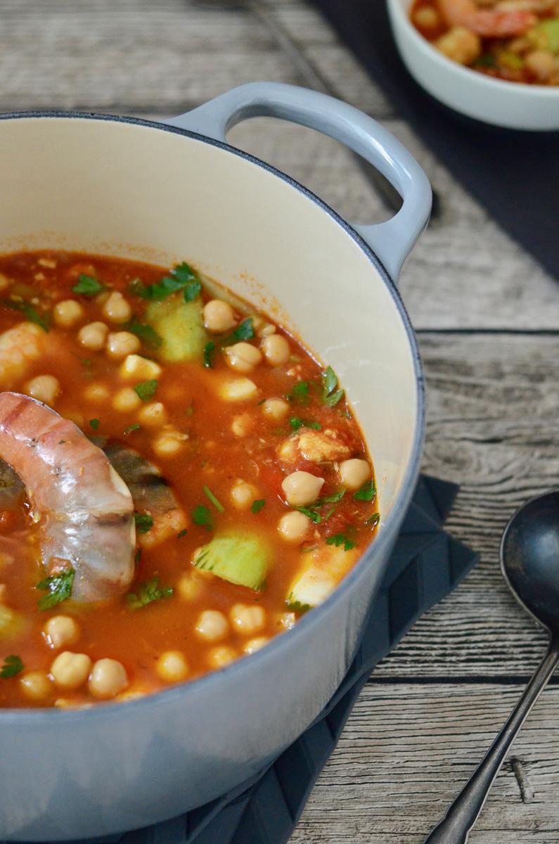 Rezeptbild: Orientalische Fischsuppe