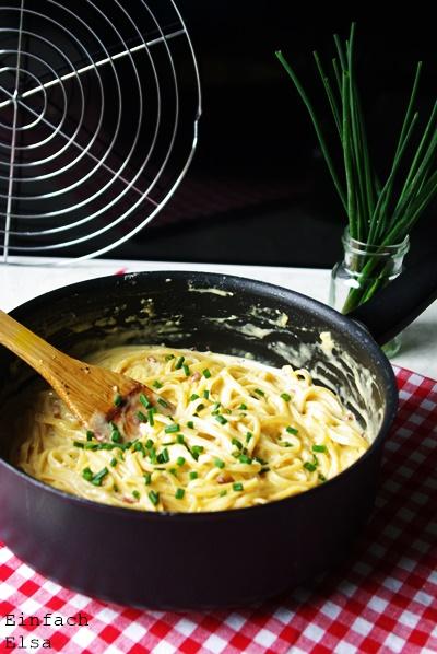Rezeptbild: Einfache One Pot Carbonara