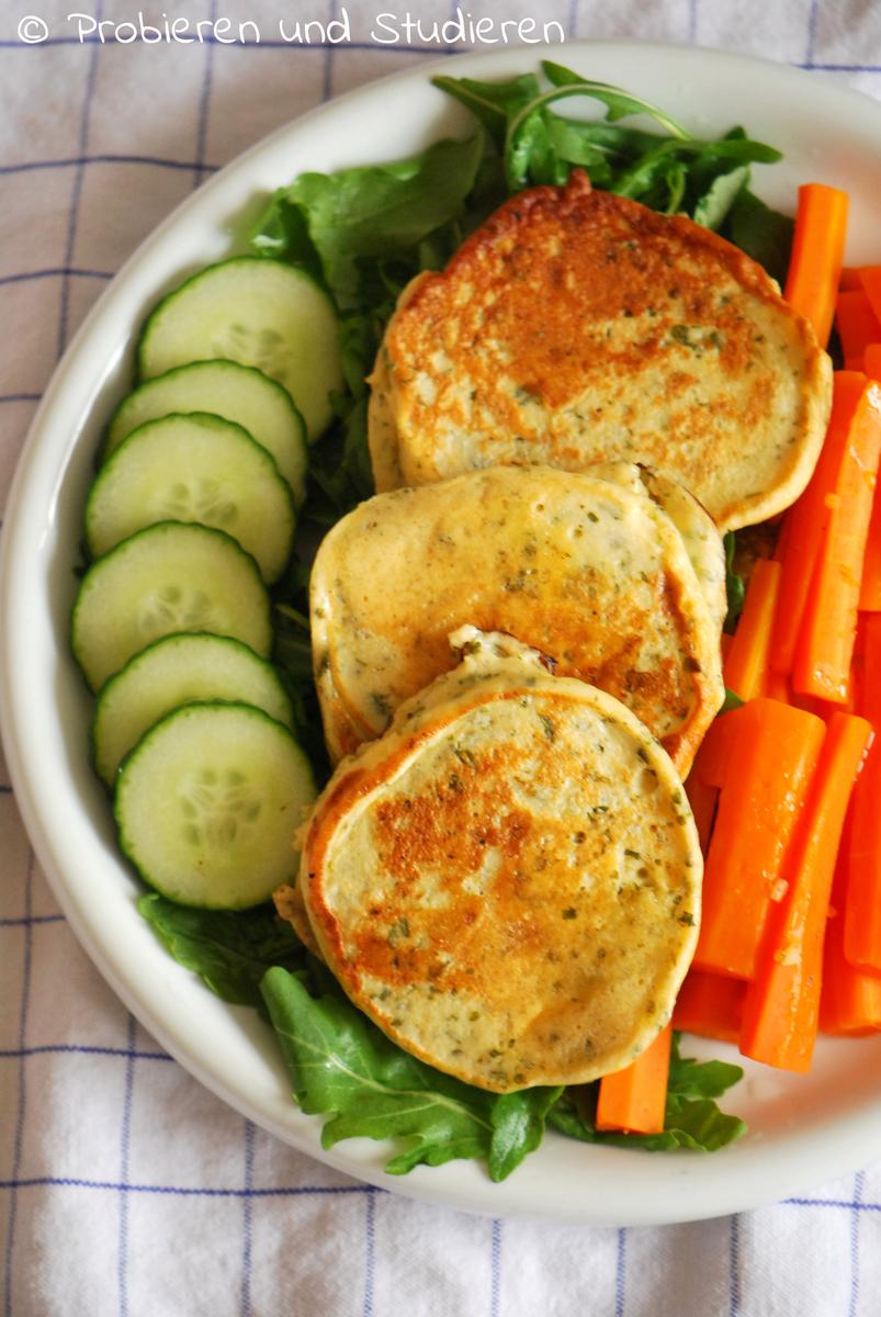 Rezeptbild: Quarkplinsen mit Möhren