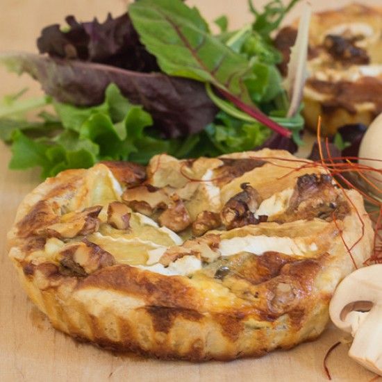 Rezeptbild: Tartelettes mit Camembert