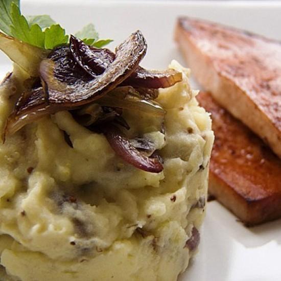 Rezeptbild: Mustard Onion Mash