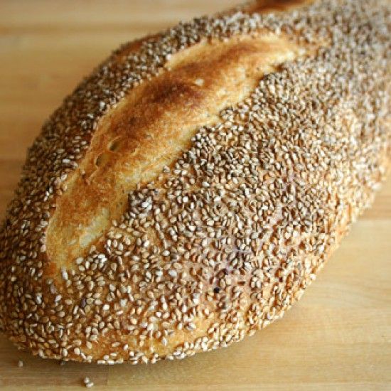 Rezeptbild: Grießbrot mit 100% Vollkornsauerteig