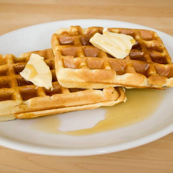 Rezeptbild: Frühstückswaffeln