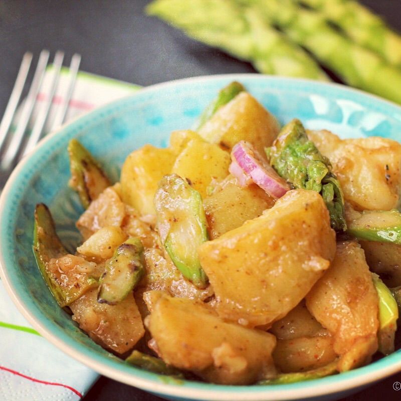 Rezeptbild: Rucki-Zucki-Kartoffelsalat – Wenn es schnell gehen muss!