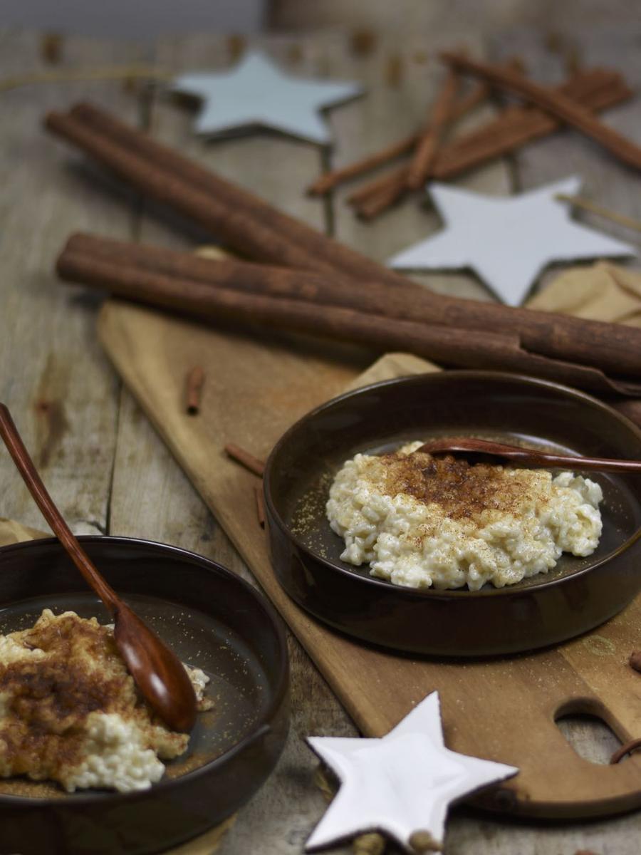 Rezeptbild: MILCHREIS FÜR DIE WEIHNACHTSWICHTEL