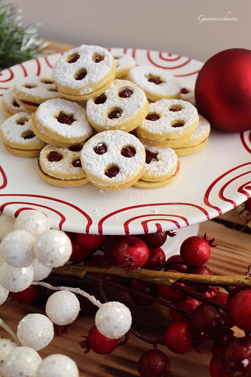 Rezeptbild: Dinkel-Linzer Augen