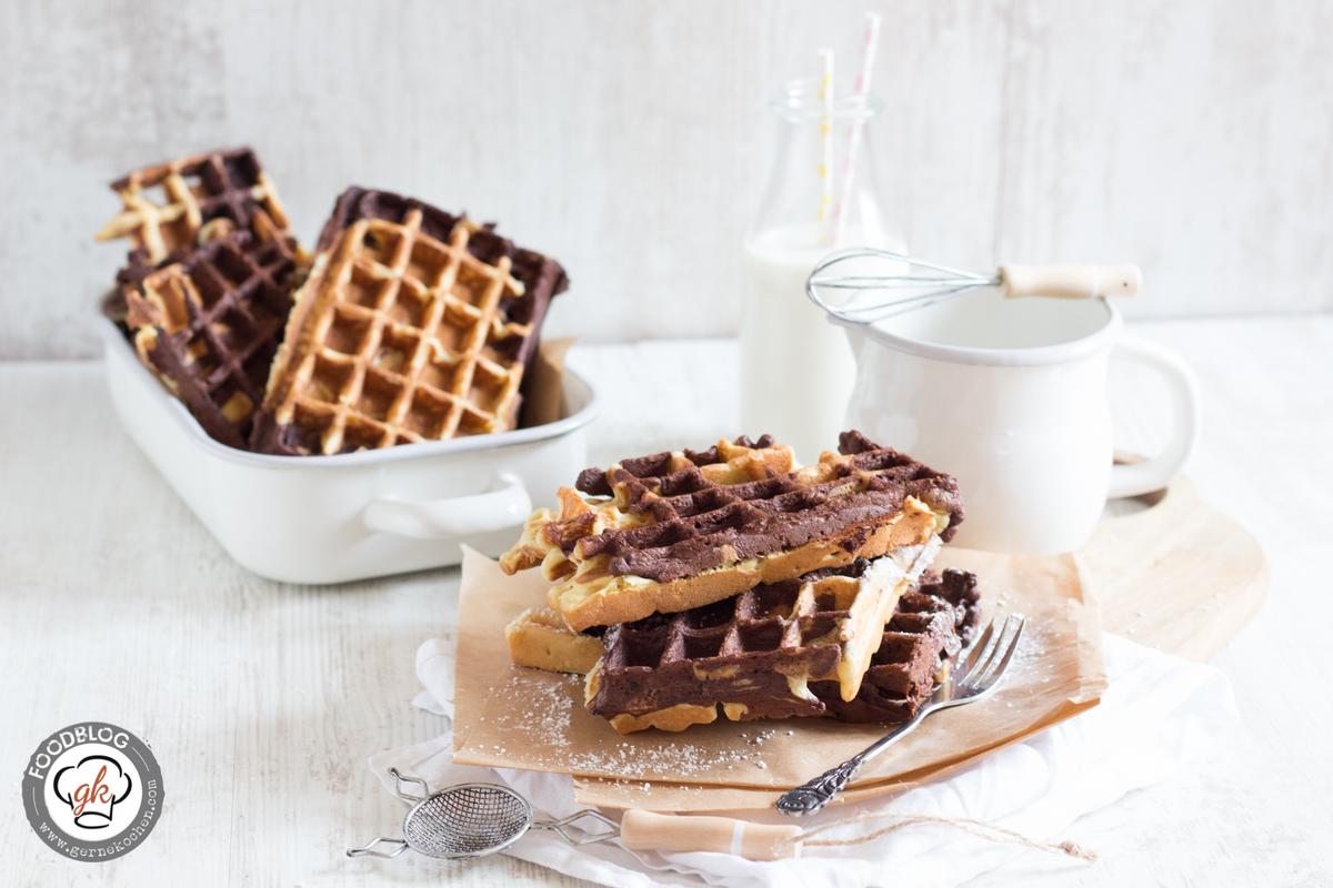 Rezeptbild: Marmorwaffeln