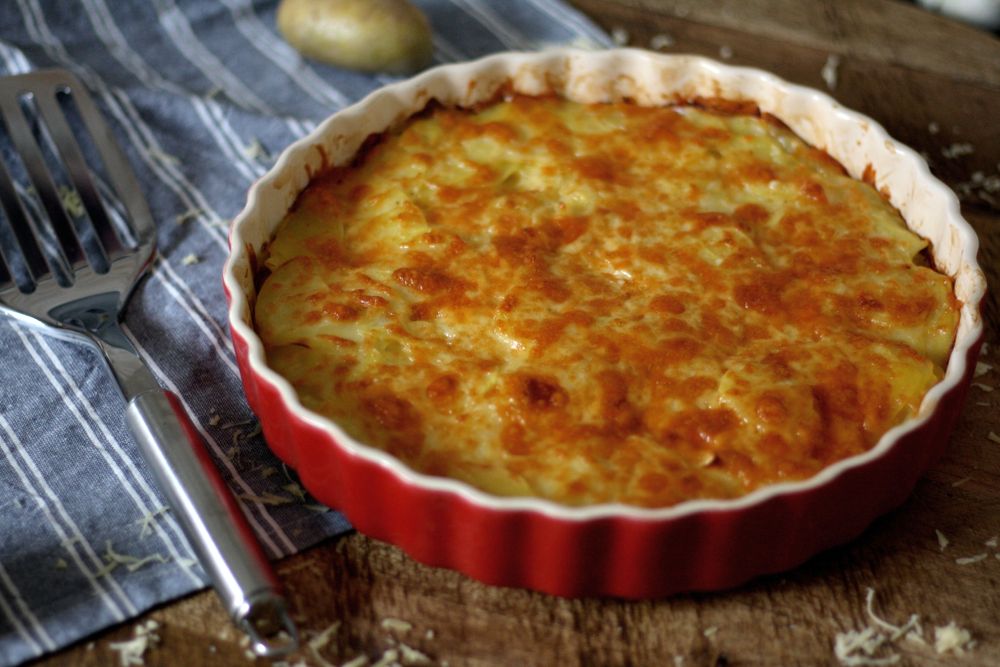 Rezeptbild: Klassisches Kartoffelgratin