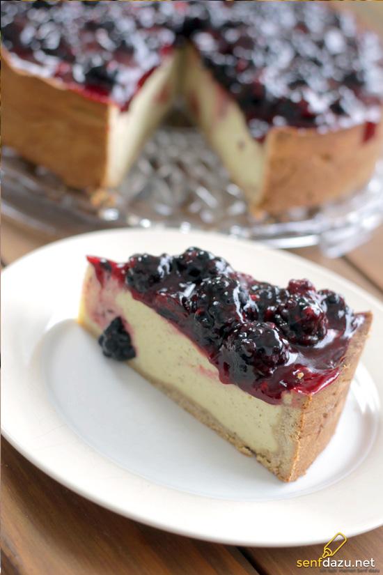 Rezeptbild: Brombeer Käsekuchen