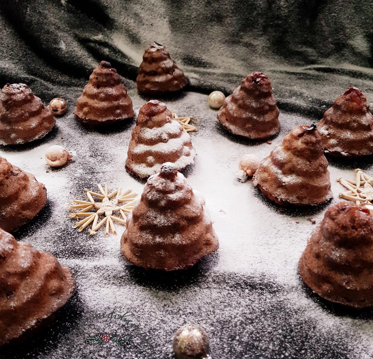 Rezeptbild: Glühwein-Tannenbäumchen