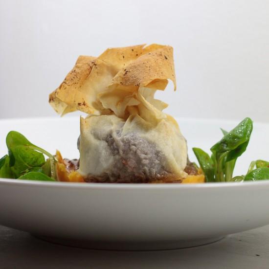 Rezeptbild: Rinderfilet mit Honigglasur im Filoteig