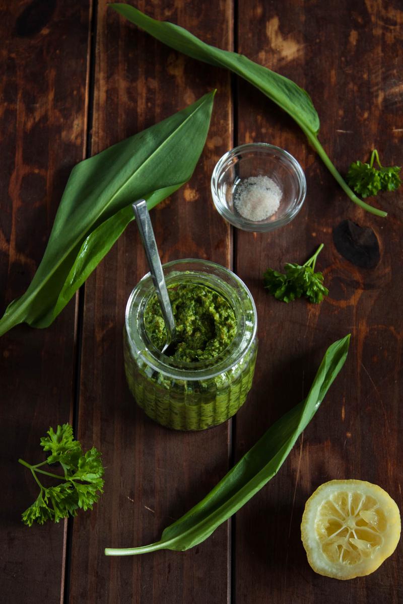 Rezeptbild: Veganes Bärlauch Pesto