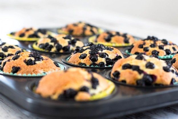 Rezeptbild: Blaubeer Muffins