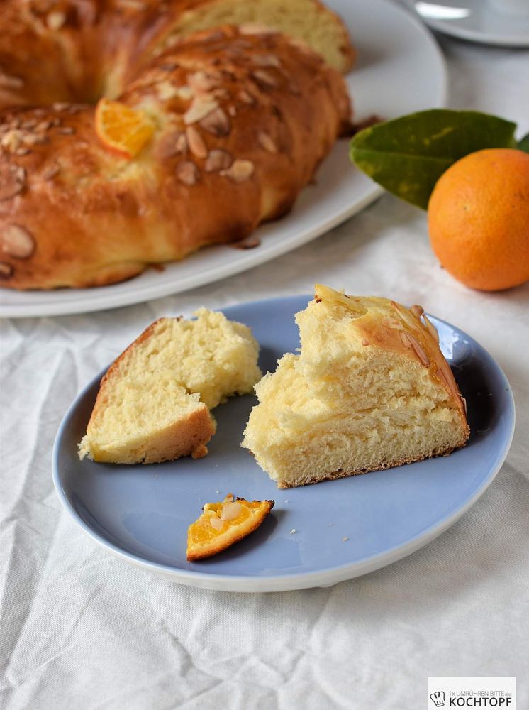 Rezeptbild: Roscón de Reyes {Spanischer Dreikönigskuchen}