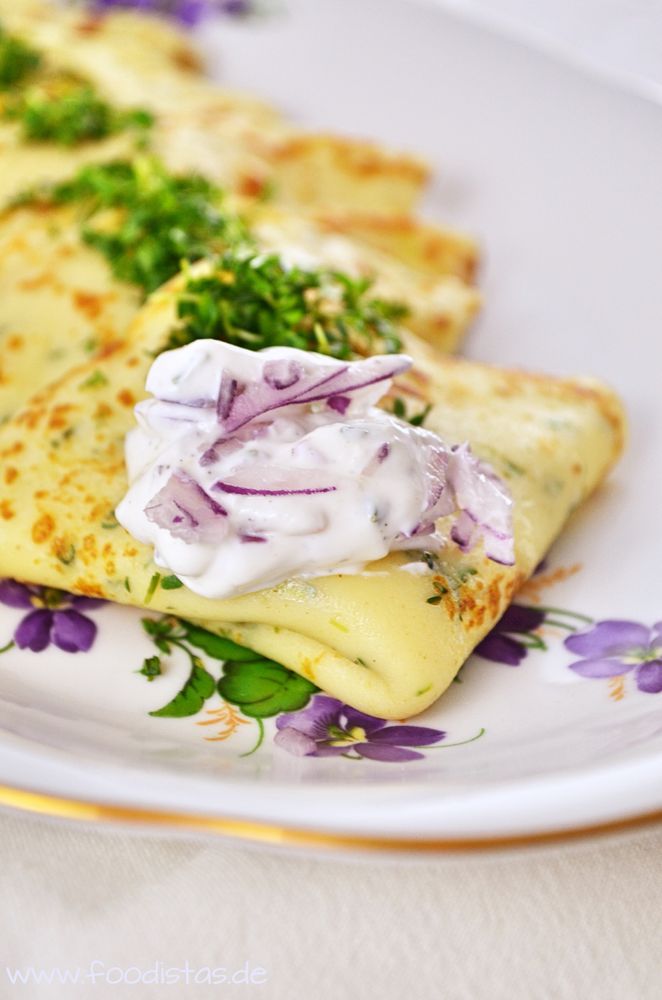 Rezeptbild: Kresse-Crêpes