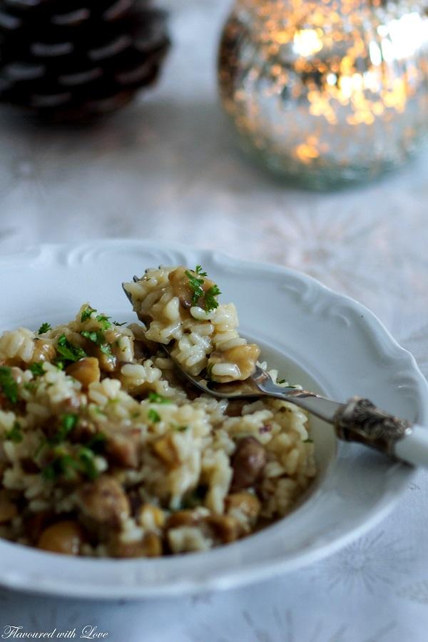 Rezeptbild: Maronenrisotto
