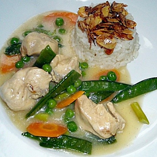 Rezeptbild: Hühnerfrikassee