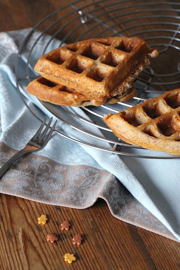 Rezeptbild: Spekulatius-Waffeln