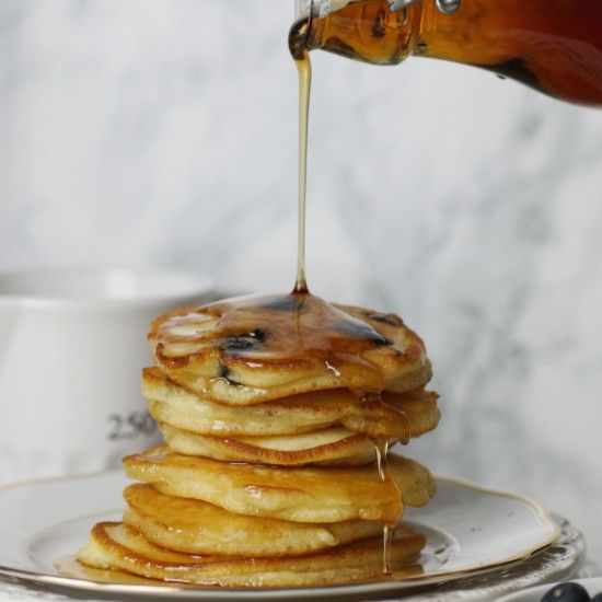 Rezeptbild: Meine Blueberry-Pancakes