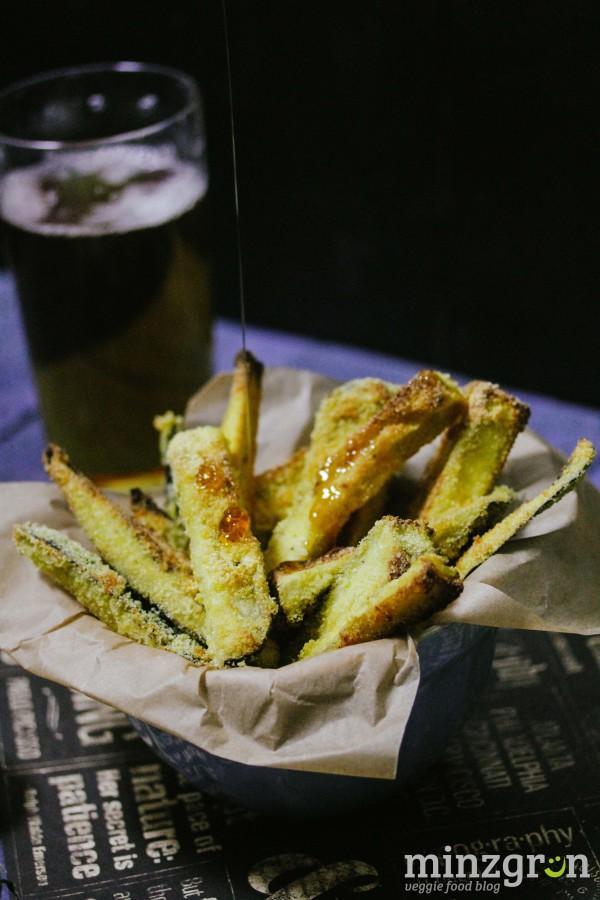 Rezeptbild: Knusprige Auberginen-Pommes