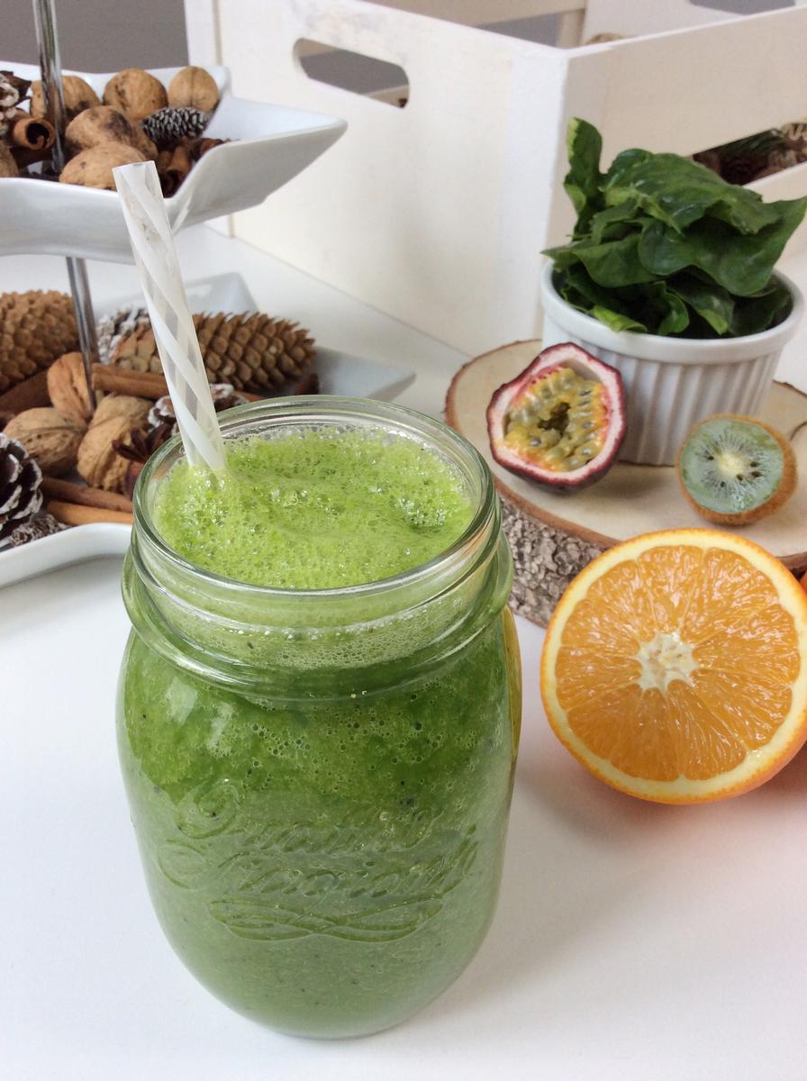 Rezeptbild: Vitamine für den Winter / Green Smoothie