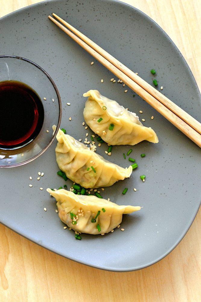 Rezeptbild: Vegetarische Gyoza/Jiaozi