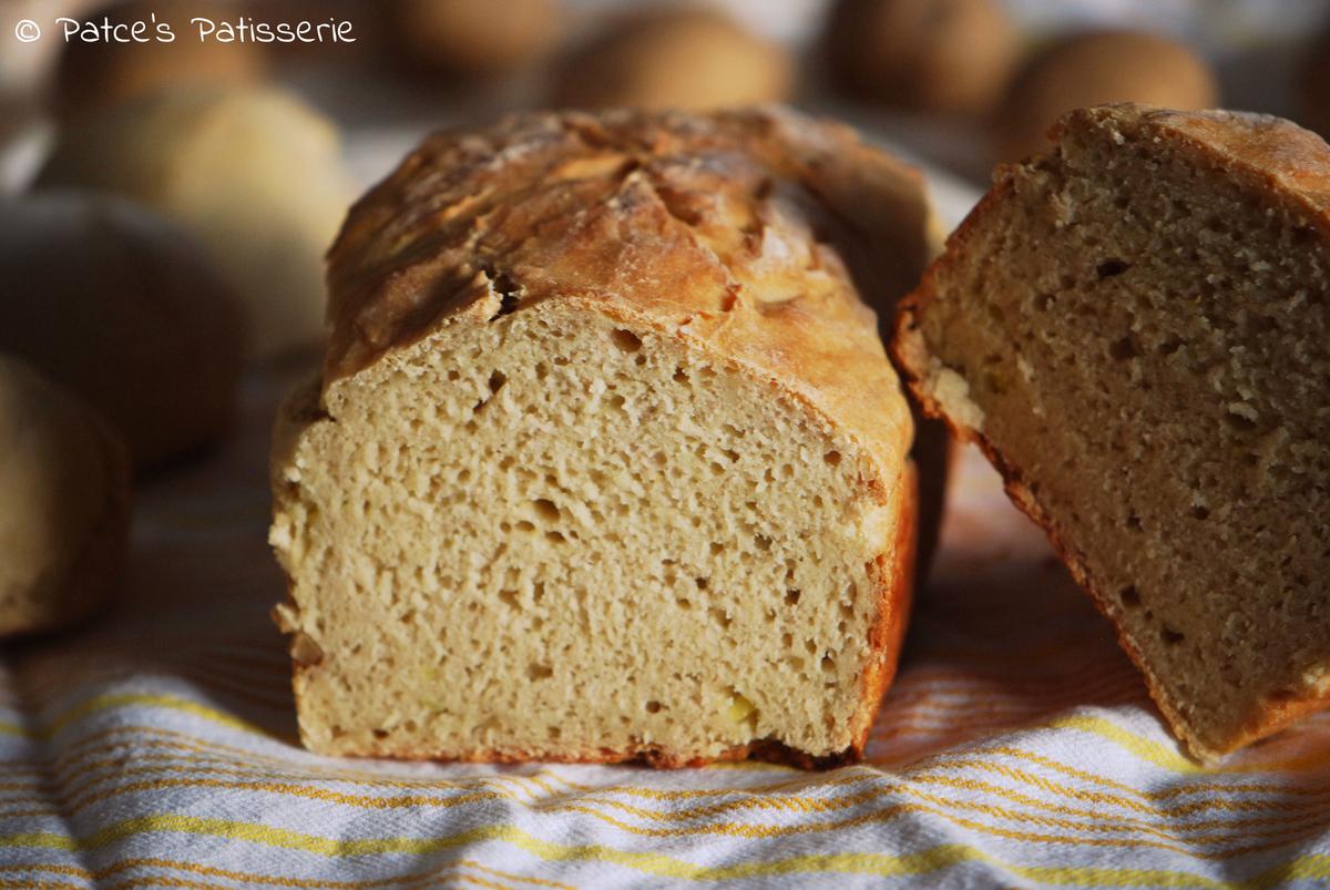 Rezeptbild: Kartoffelbrot mit Dinkel & Walnüssen