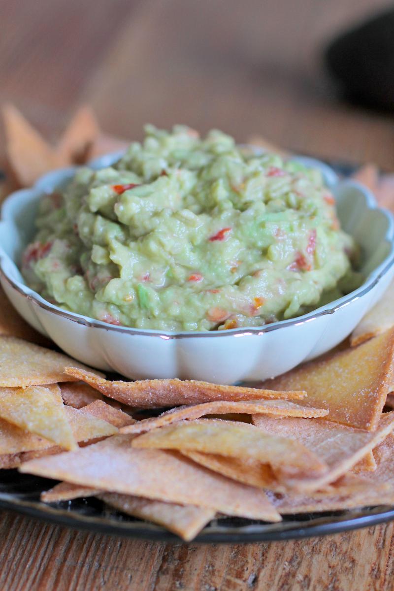Rezeptbild: Guacamole & Tortillachips