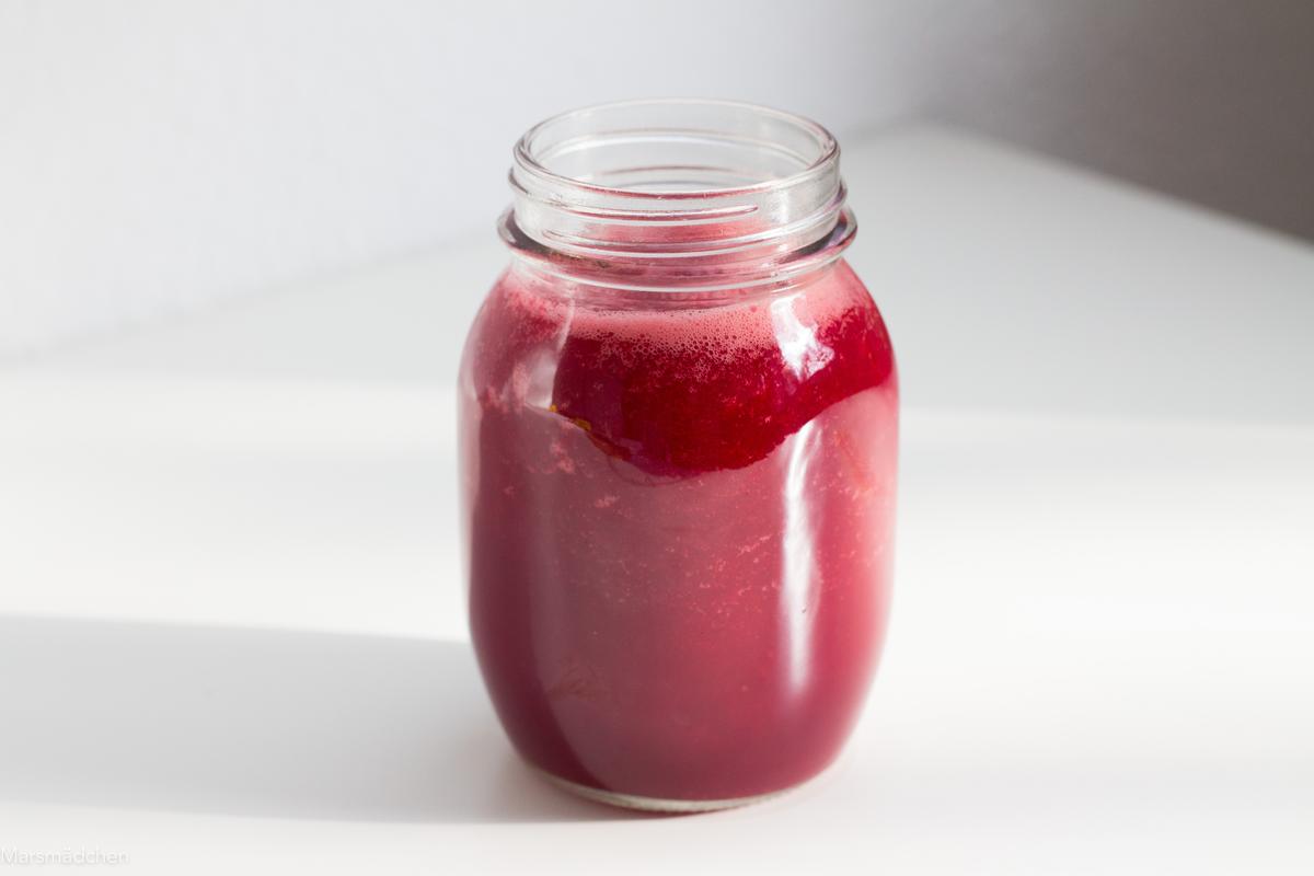 Rezeptbild: Rote Beete Smoothie