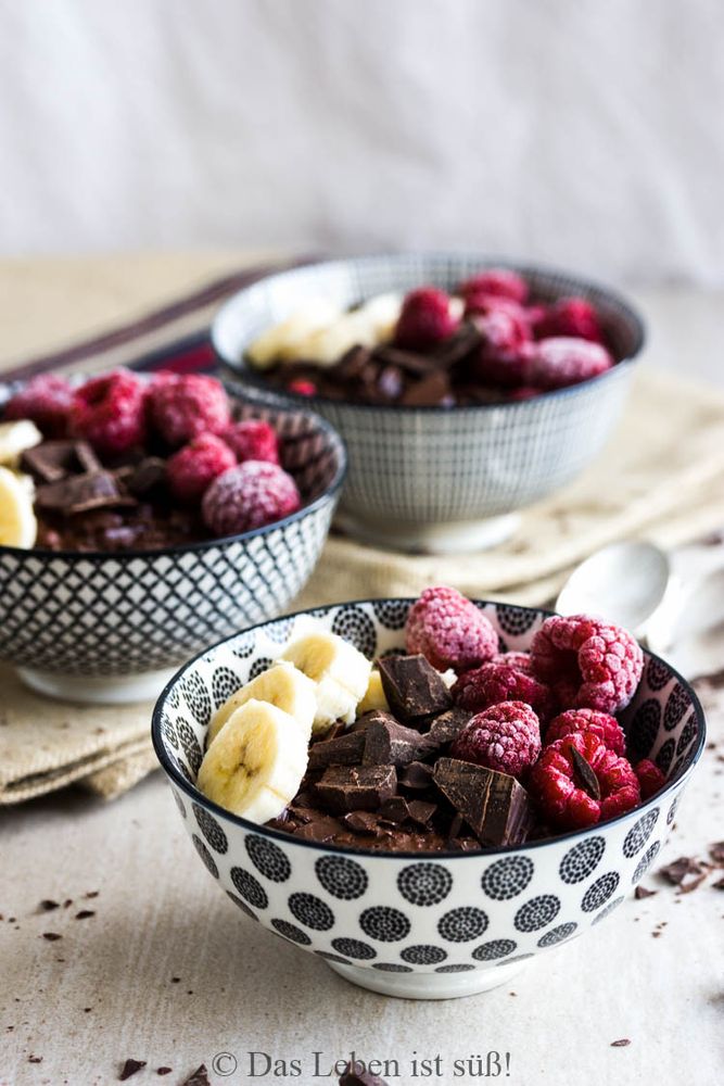Rezeptbild: Schokoladen Haferbrei
