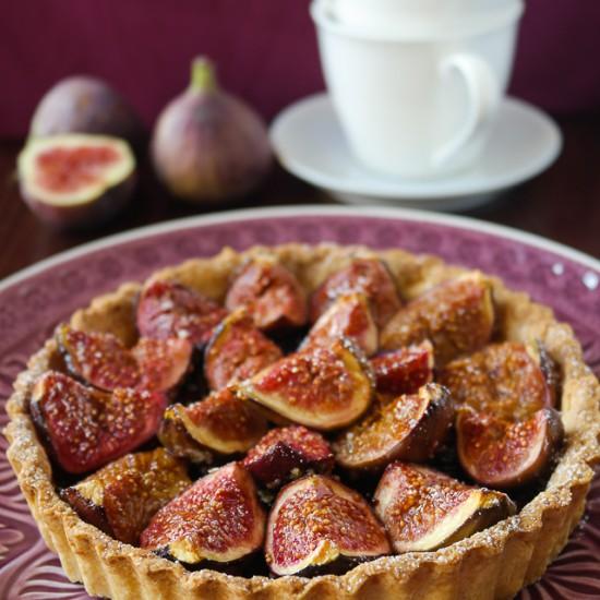 Rezeptbild: Tarte aux figues