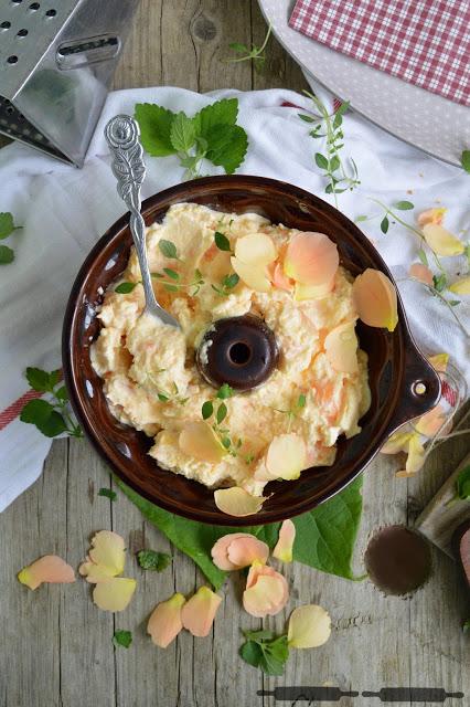 Rezeptbild: semifreddo Melonen Thymian Eiscreme 