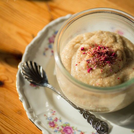 Rezeptbild: Bananen Grießbrei mit Ingwer