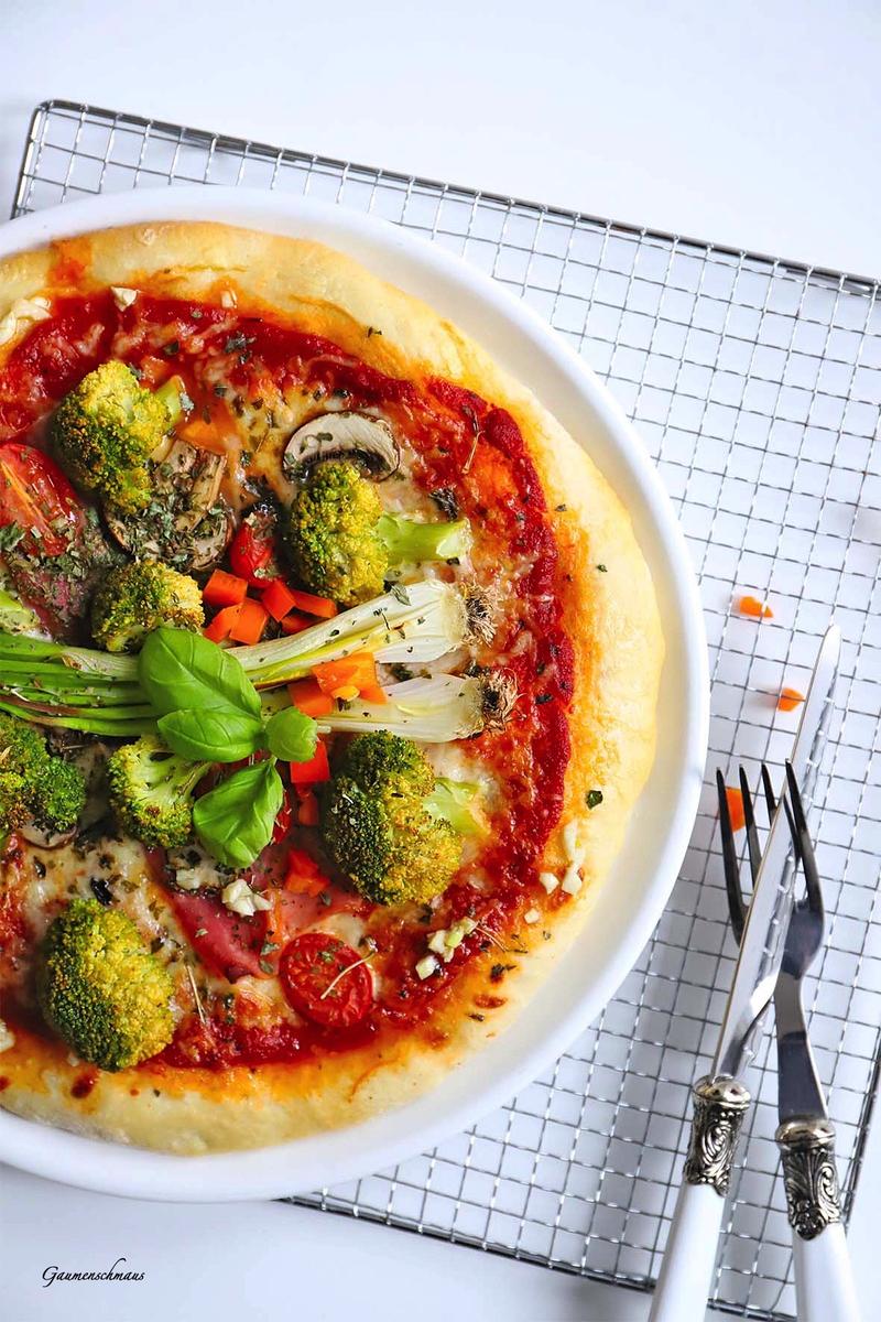 Rezeptbild: Pizza "Frühling"