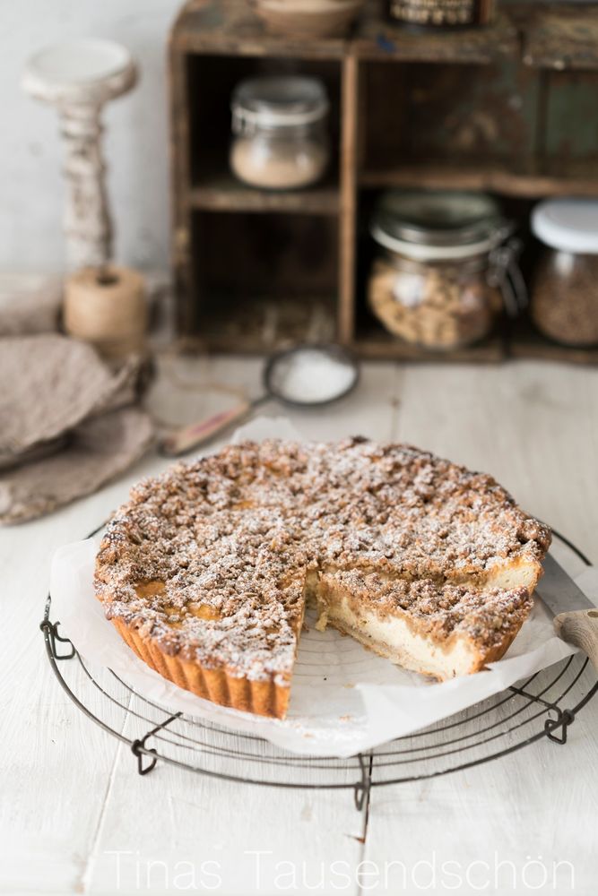Rezeptbild: Bauern Rahmkuchen mit Streuseln